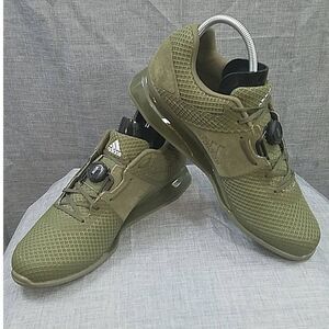 Adidas Leistung NWOT 16 II BD7159 Weightlifting Boa Shoes Raw Khaki SZ 14 READ